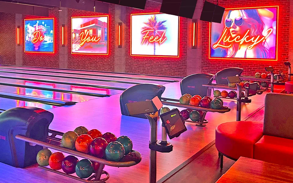 Bowling, Arcade, Event Space & More Lucky Strike Miami