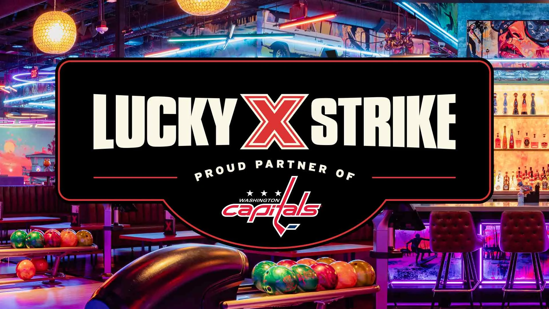 Lucky Strike - proud partners of Washington Capitals