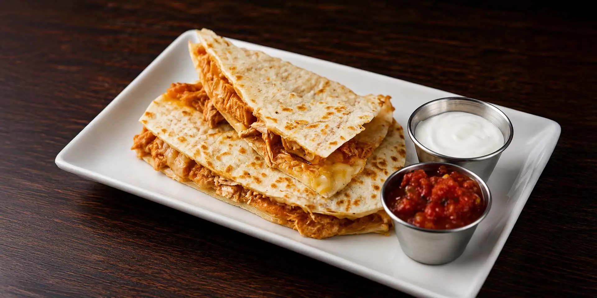Buffalo Chicken Quesadilla