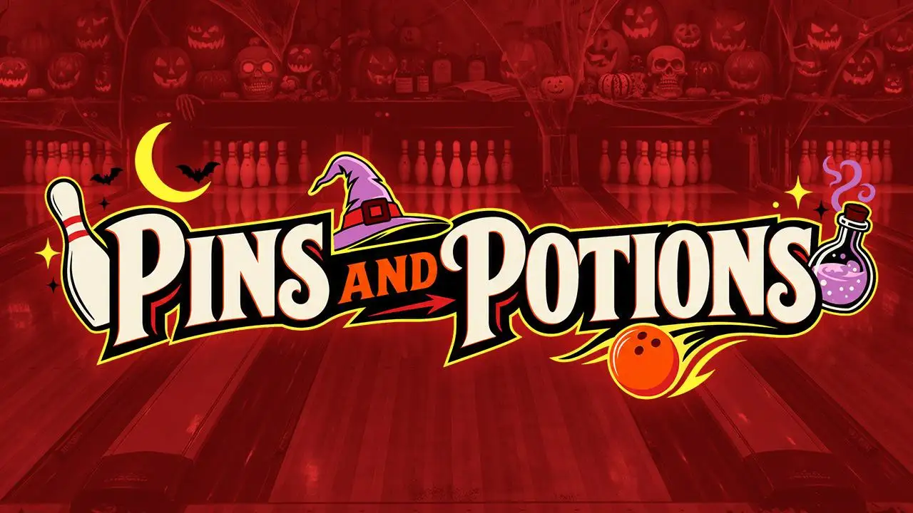 A Halloween themed Pins and Potions promotion
