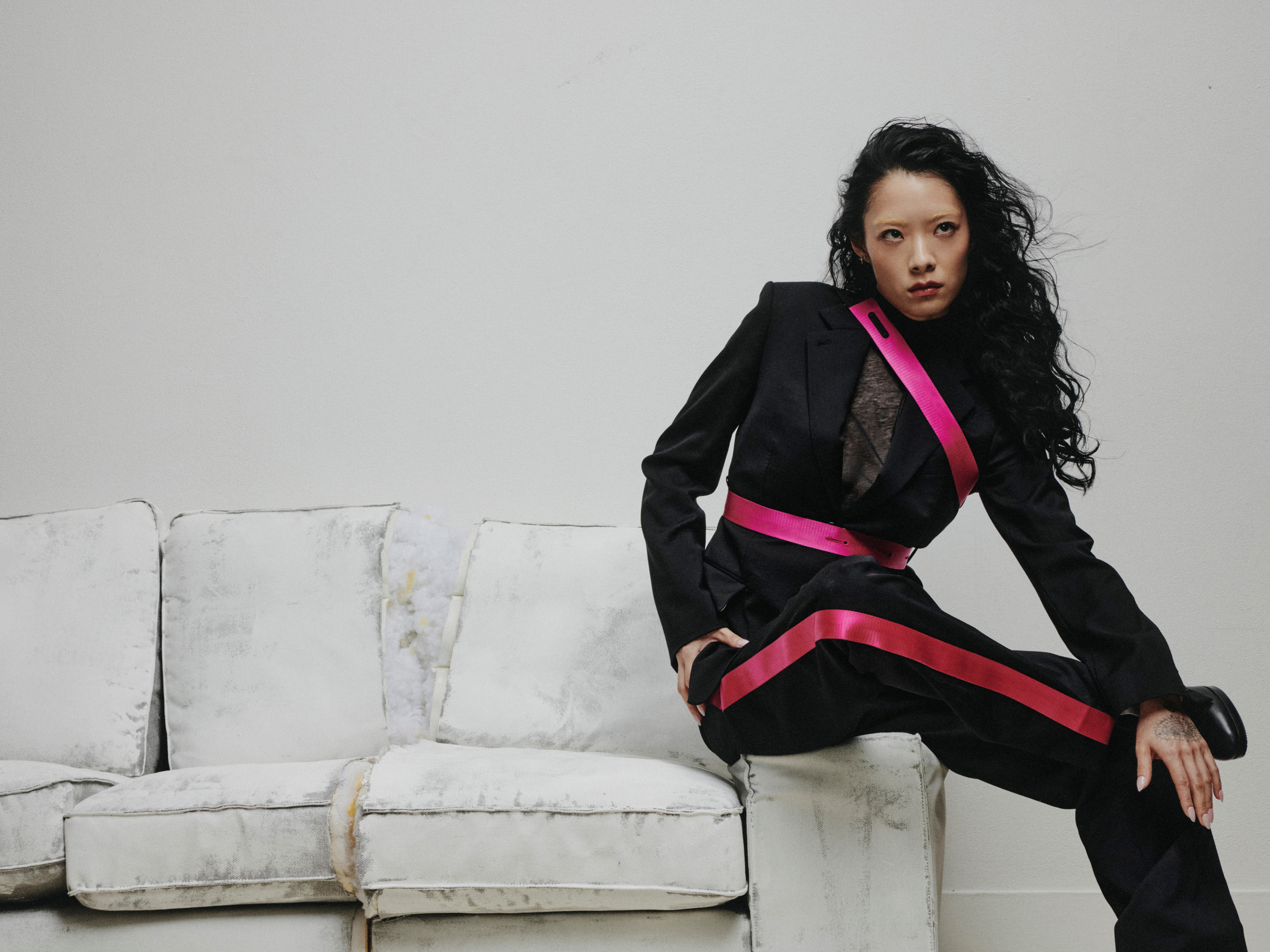 Helmut Lang debut editorial