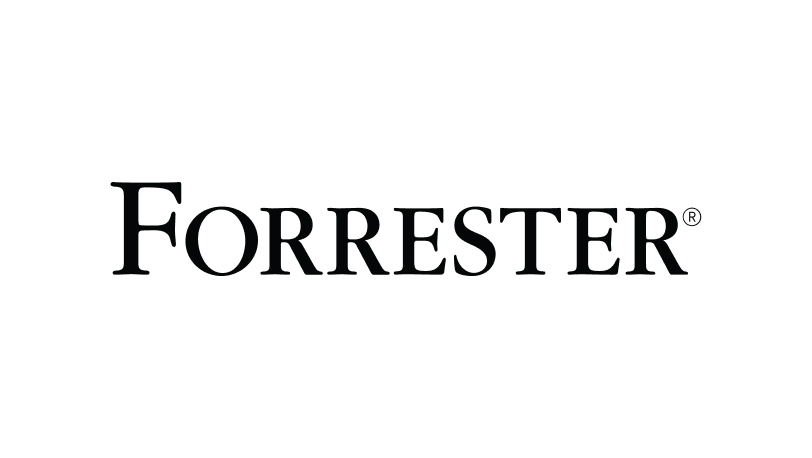 Forrester の調査のロゴ