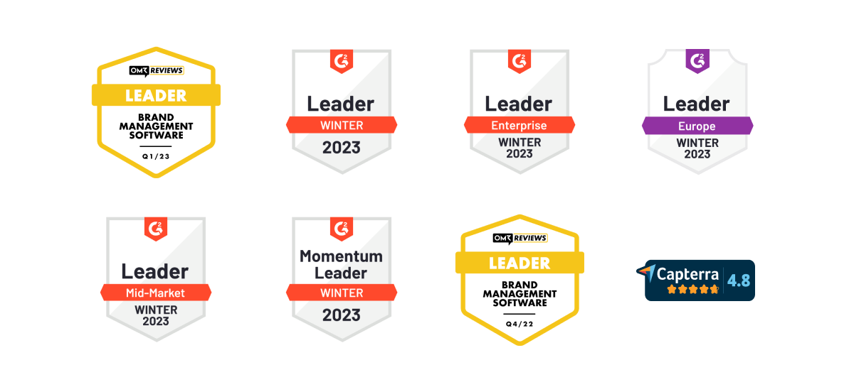 Frontify Review Badges 2023