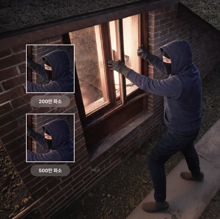 단독주택 CCTV, AI CCTV, 주택 CCTV 비교, 캡스홈