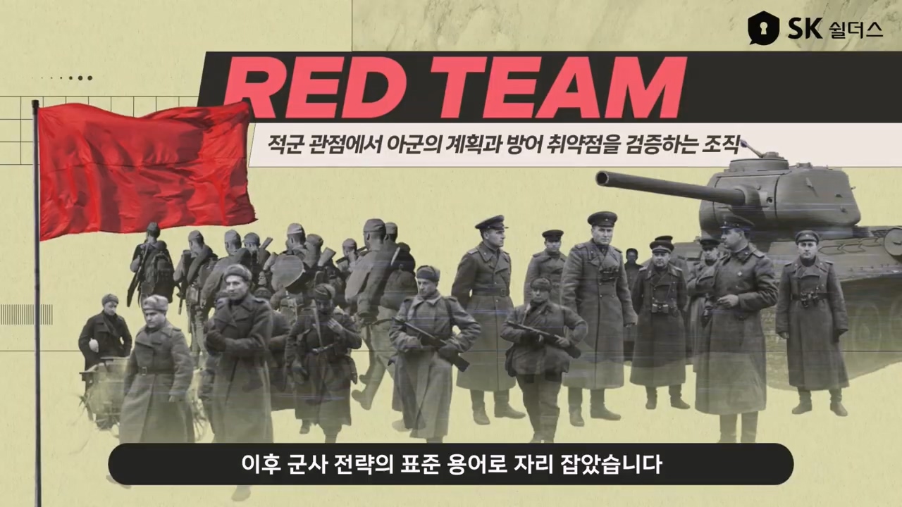 레드팀 개념과 공격자 관점 보안 검증 전략 이미지