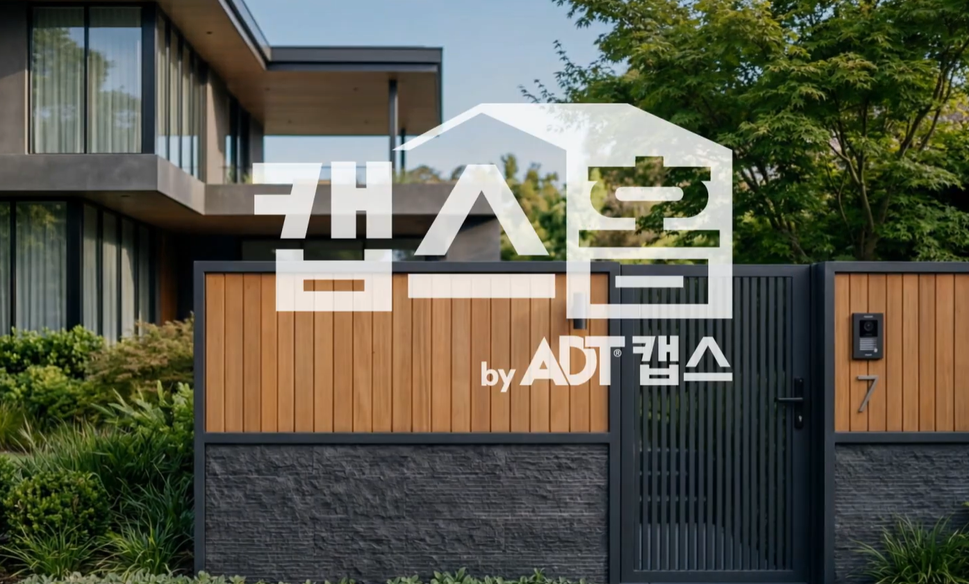 단독주택 CCTV, AI CCTV, 주택 CCTV 비교, 캡스홈