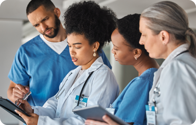Diverse, credentialed provider network illustration