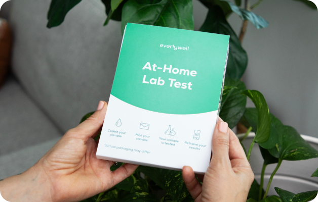 Easy at-home lab testing illustration