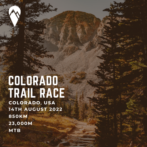 Colorado Trail Race 2022 Tracking and Commentary - DotWatcher.cc