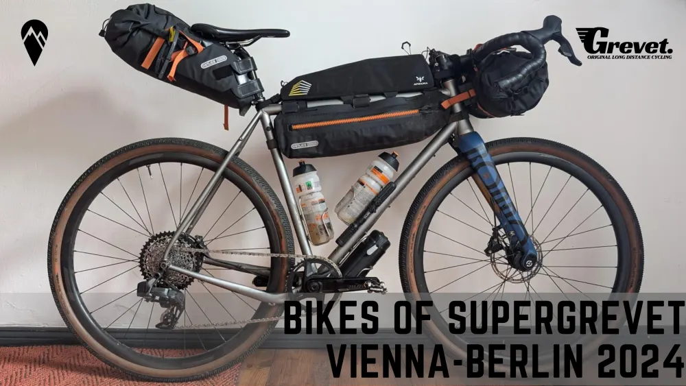Bikes of Supergrevet Vienna-Berlin 2024  DotWatcher.cc