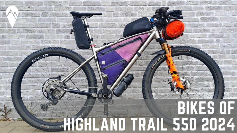 Bikes of Highland Trail 550 2024