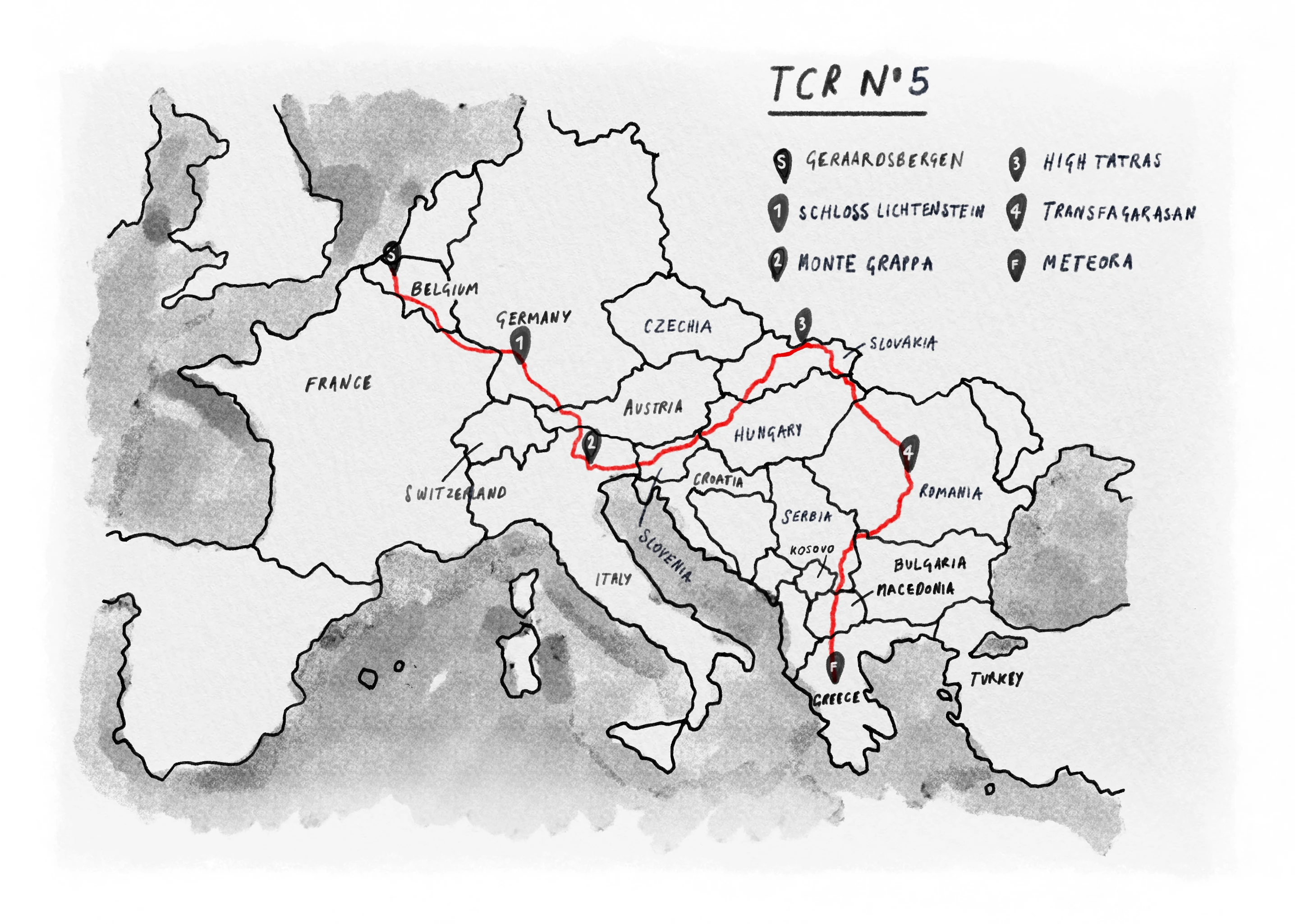 Transcontinental Cpr Map 20,000 km on the Transcontinental Race – DotWatcher.cc