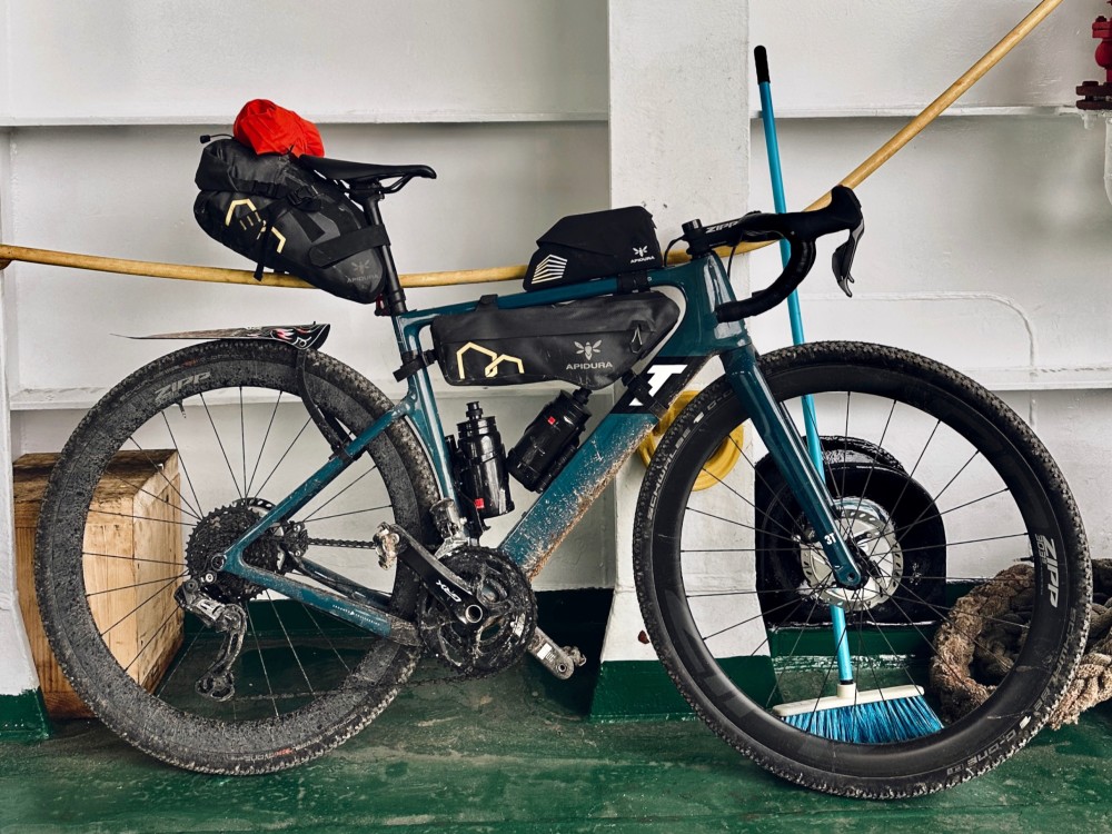 Cadre VTT 29er Acier Columbus Zona – Bikepacking, Voyage, Gravel, Gris 56cm
