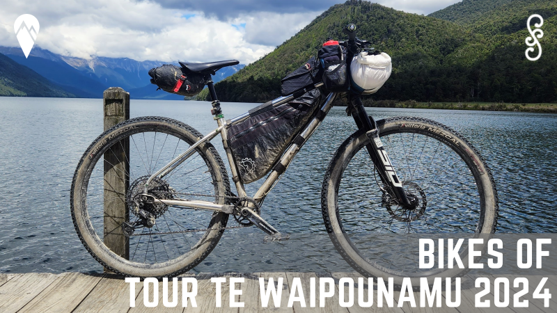 Bikes of Tour Te Waipounamu 2024