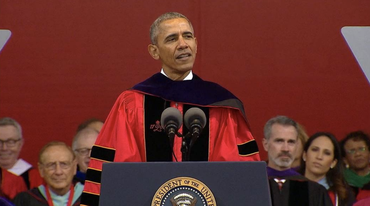 歐巴馬畢業演說