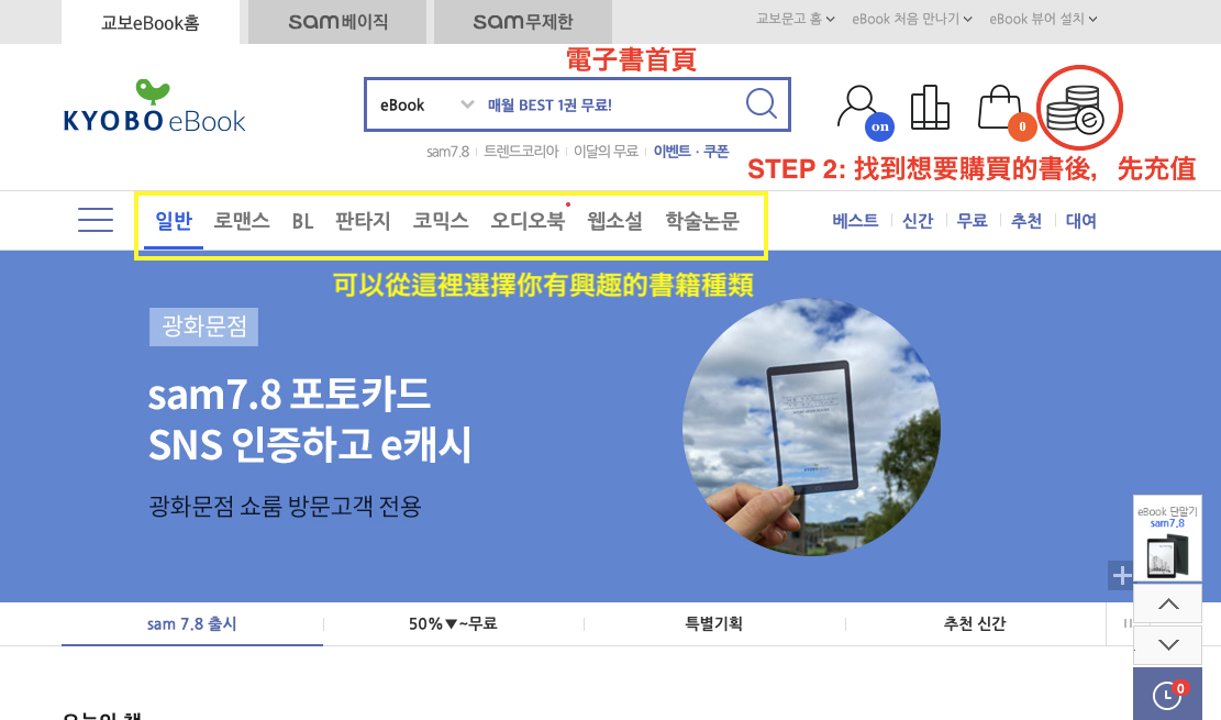 韓文 電子書 自學韓文 韓文書籍 購買韓文書 教保文庫 韓文TOPIK6級