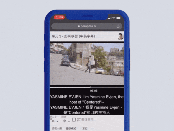 Video Subtitles Feature output
