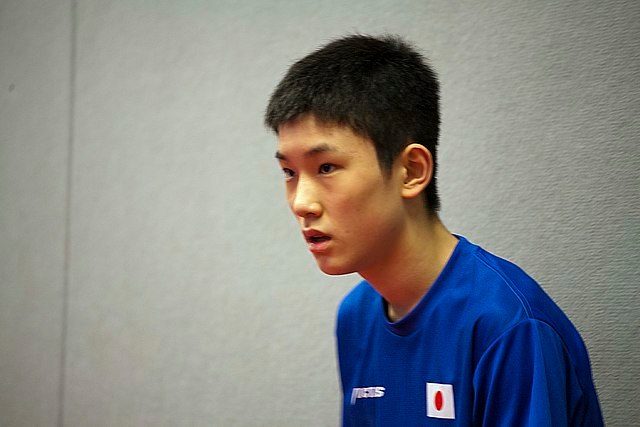 日本桌球金牌候補生——張本智和選手