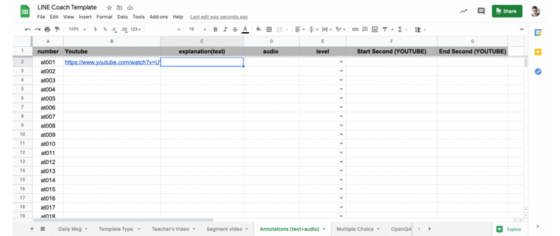 LMS Tipcard annotations (text+audio) input