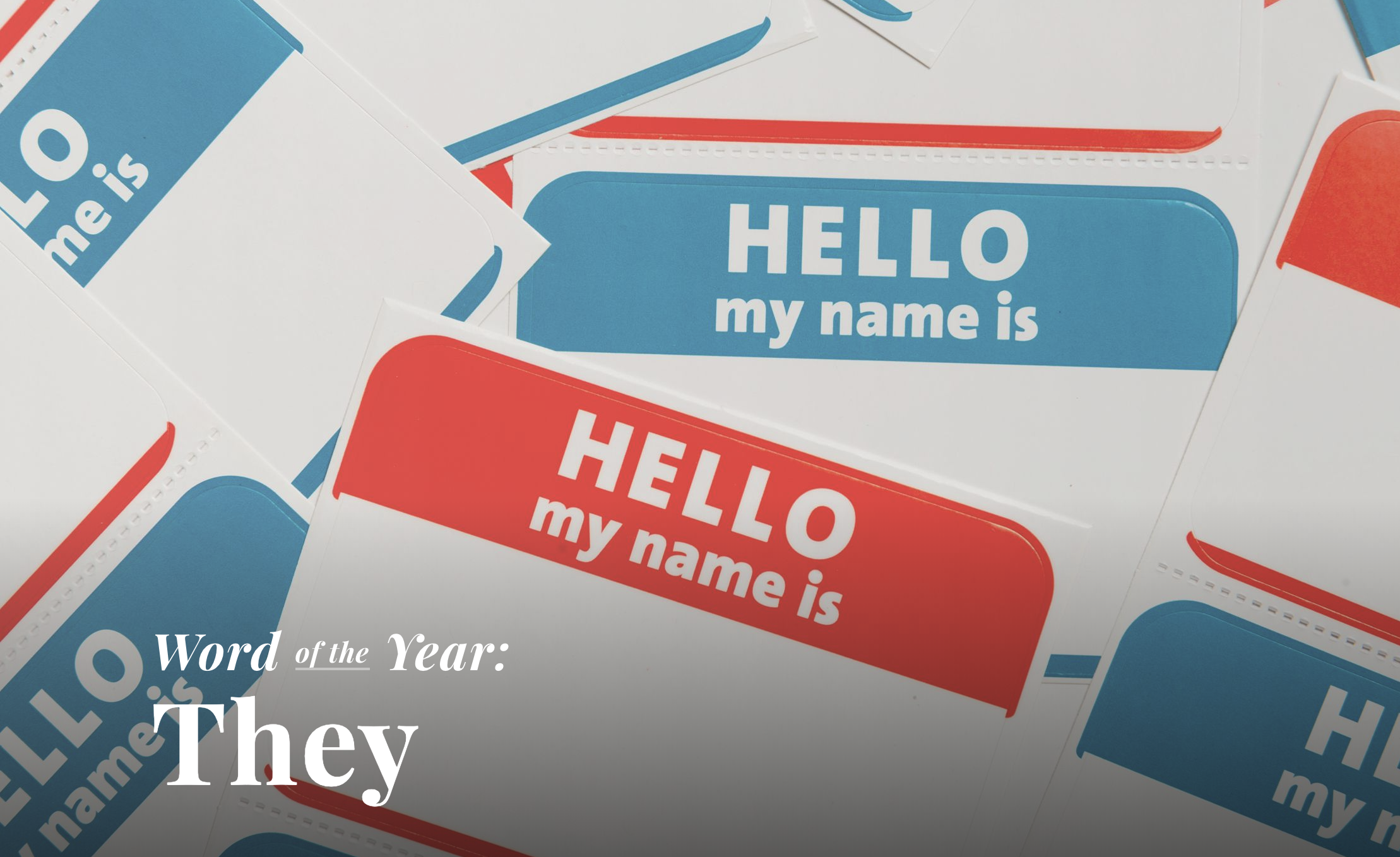 2019年代表字竟是「they」 辭典大數據提供看見社會議題的另一種途徑