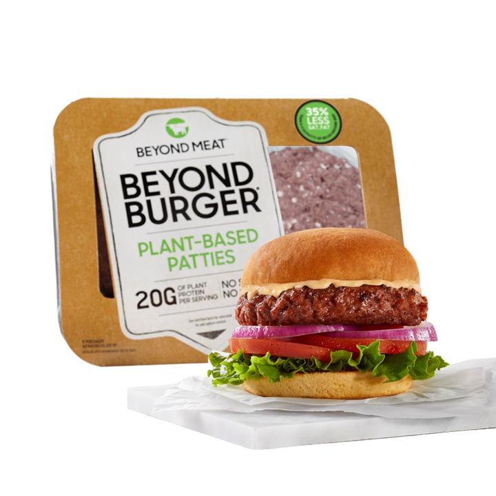 Beyond burger patties in packaging 