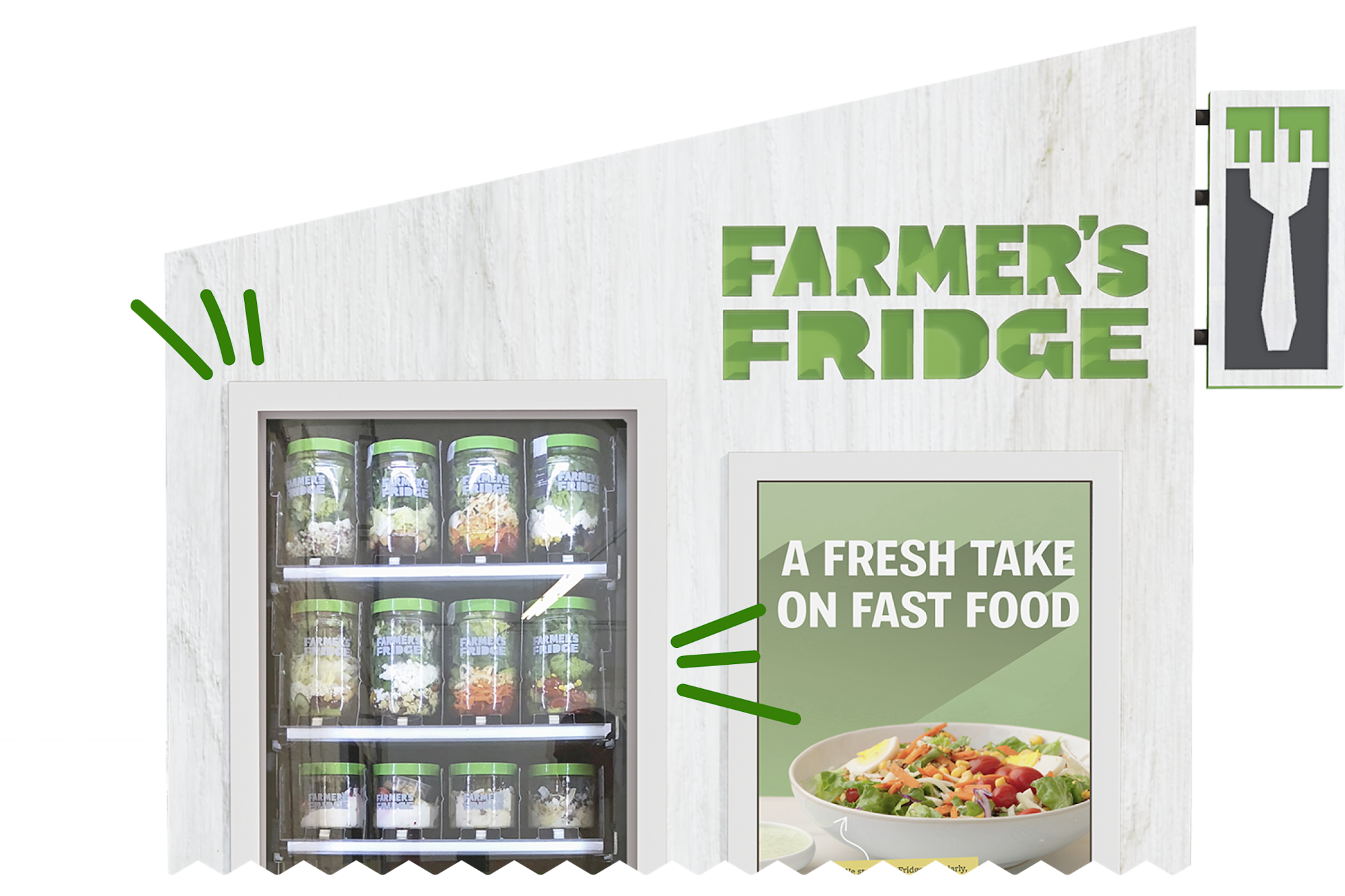 Farmers Ridge 24/7 Solution for Your Food Service Needs | Farmer's Fridge | Get a ...