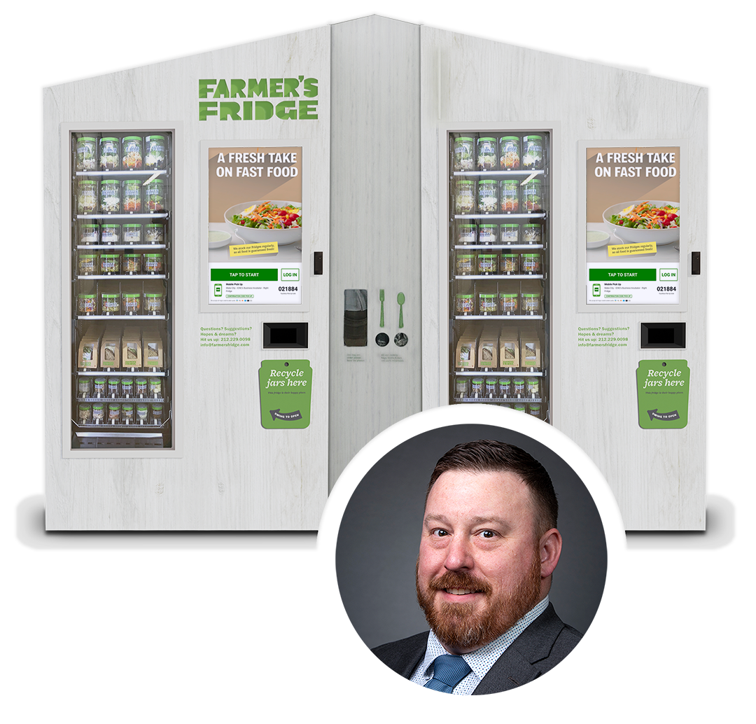 Image of a double Farmer's Fridge.