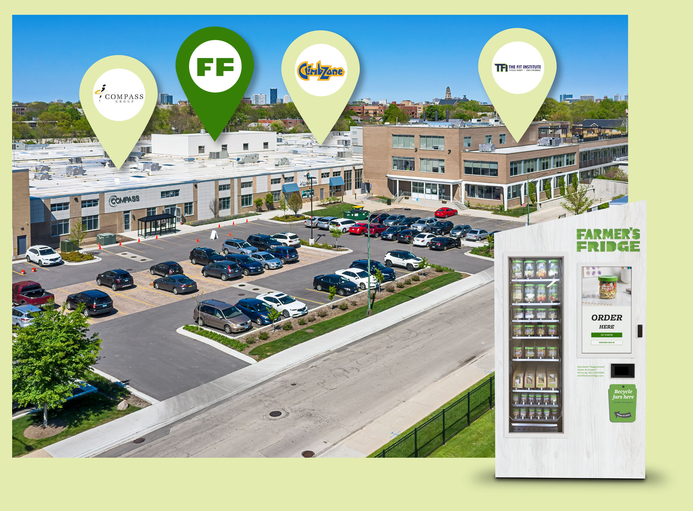 The Fridge at 2500 Bradley Place.