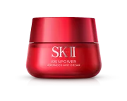 全新SK-II SKINPOWER致臻能量輕盈精華霜，減少肌膚衰老因子，緊緻肌膚，讓肌膚澎彈減紋。