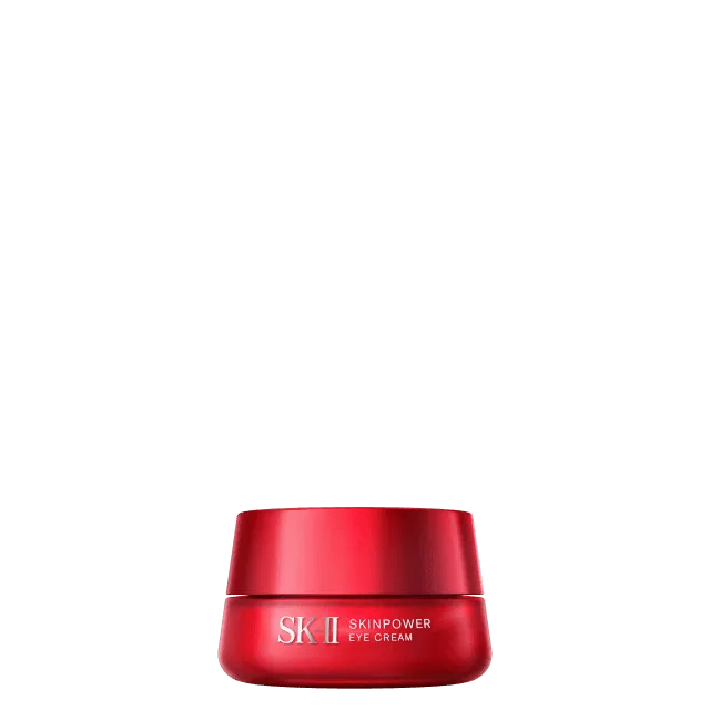 SK-II SKINPOWER 眼霜 - 質地輕盈的抗皺眼霜，在保濕的同時滋養你的眼部肌膚，緊致眼部並淡化細紋，打造迷人雙眼。