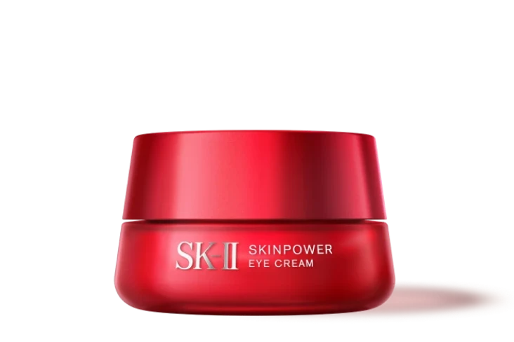 SK-II SKINPOWER 眼霜 - 質地輕盈的抗皺眼霜，在保濕的同時滋養你的眼部肌膚，緊致眼部並淡化細紋，打造迷人雙眼。