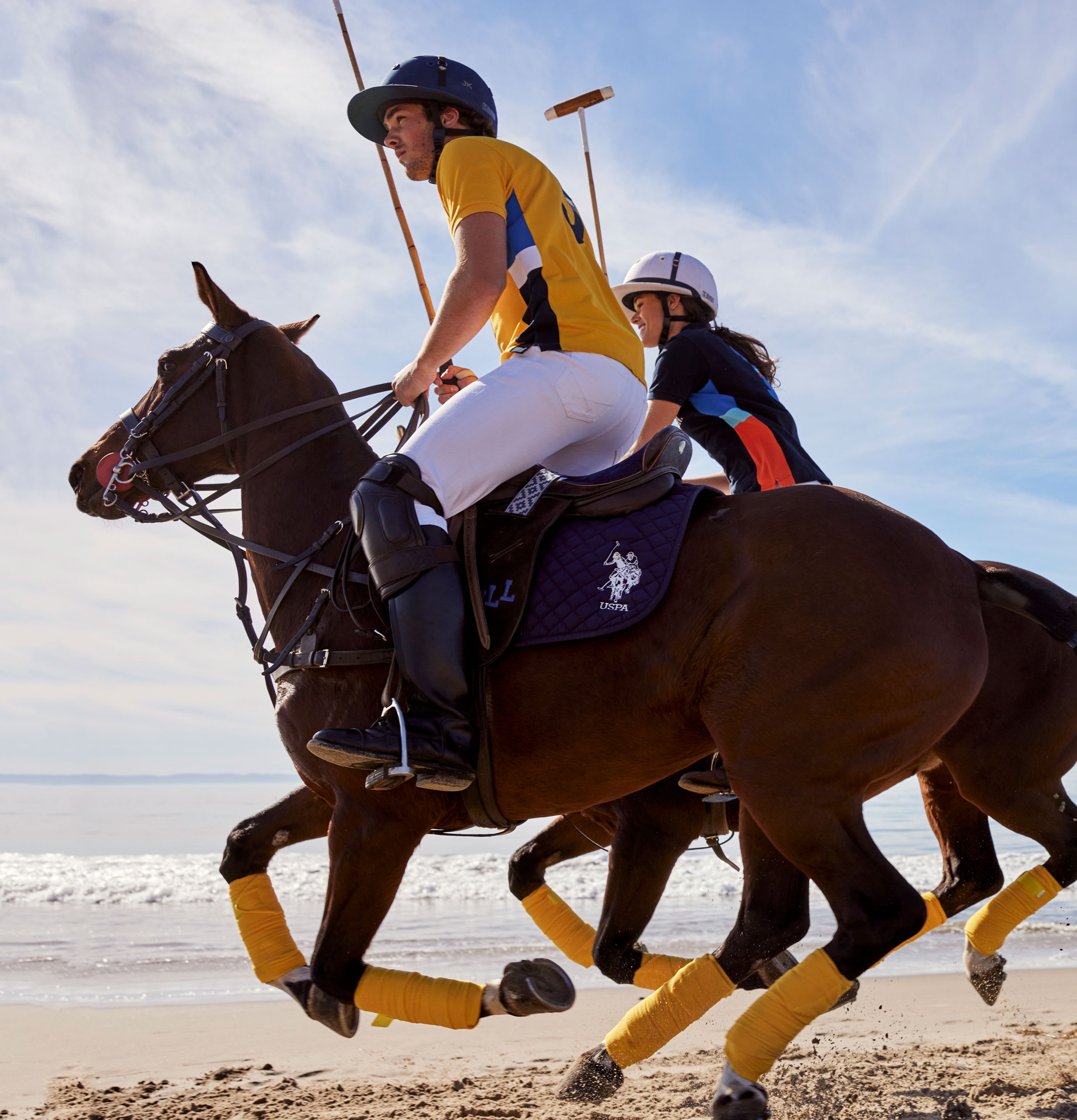 Jugador De Polo Inspirado