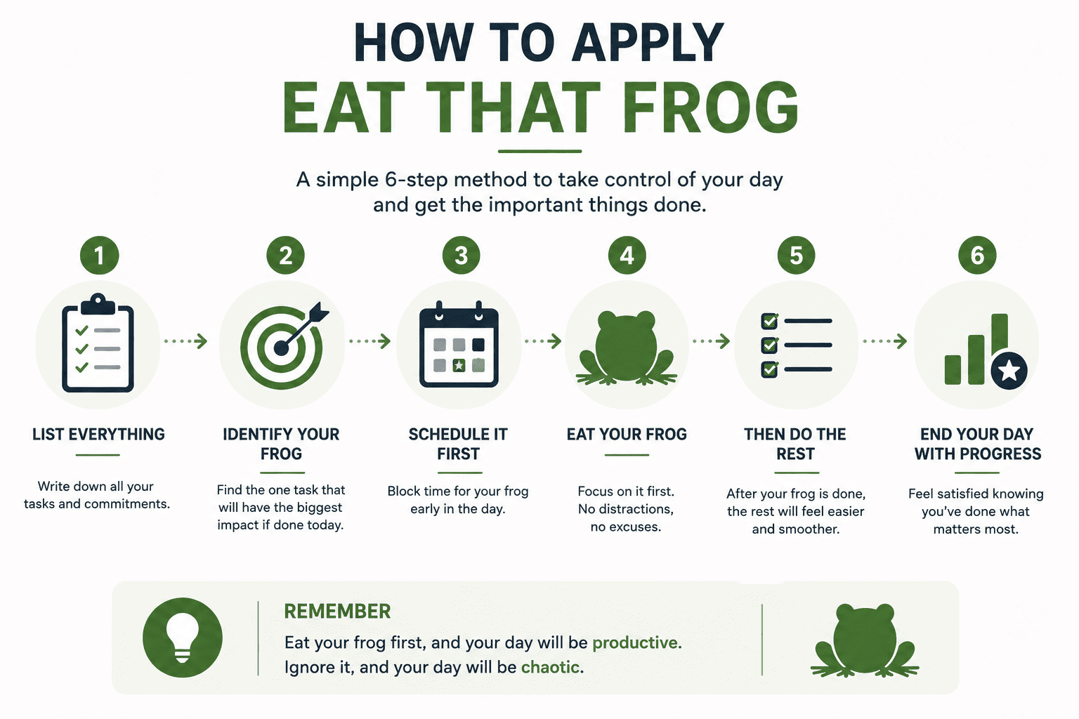 How to Apply Eat That Frog