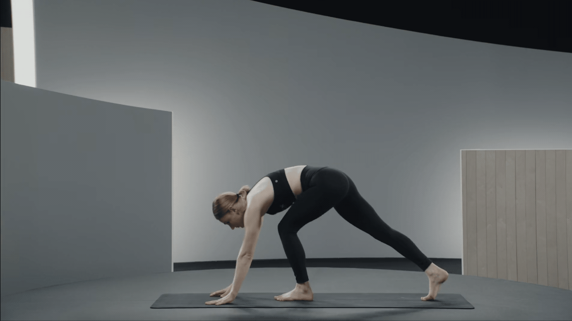 Revolved Half Moon Pose