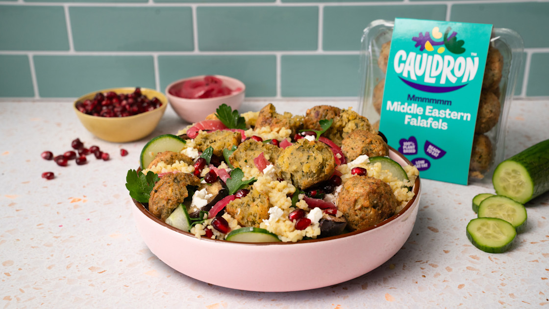 Falafel Salad Bowl | Easy Vegetarian Recipes | Cauldron