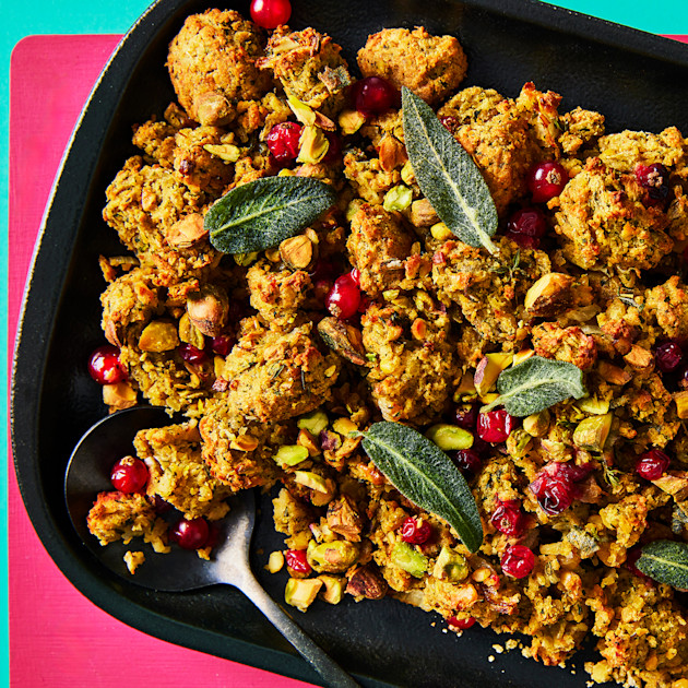 Vegan Christmas Stuffing | Festive Vegan Recipes | Cauldron