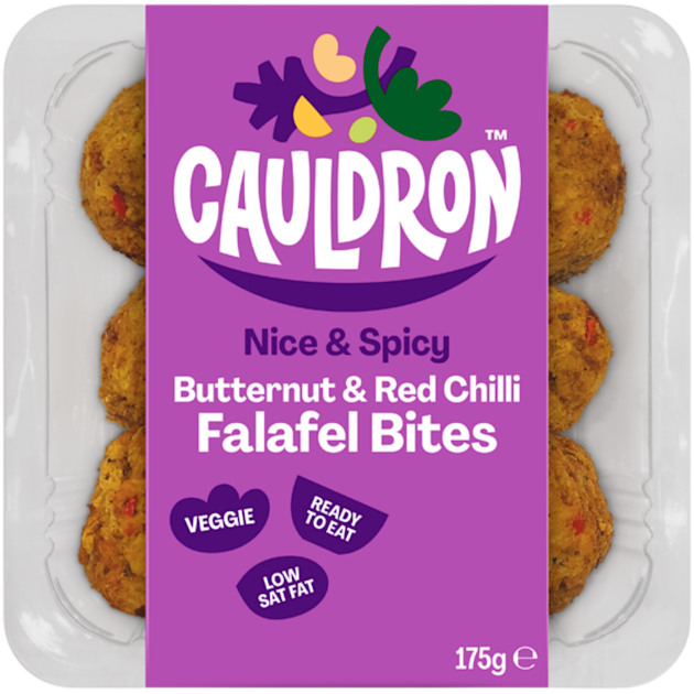Butternut Squash & Red Chilli Falafel Bites | Cauldron