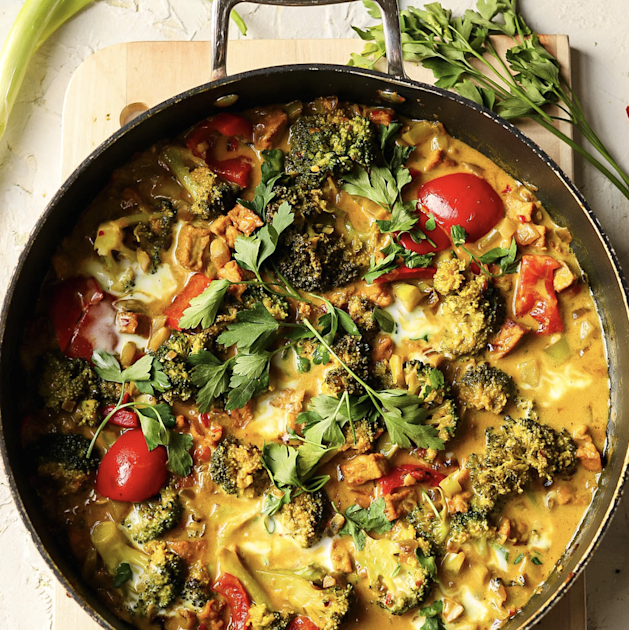 Vegan Tofu Coconut Curry | Easy Vegan Recipes | Cauldron