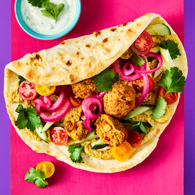 Easy Butternut & Red Chilli Vegetarian Shawarma | Cauldron