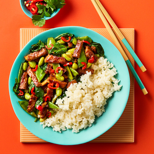 Sticky Korean BBQ Tofu Stir Fry | Vegan Recipes | Cauldron