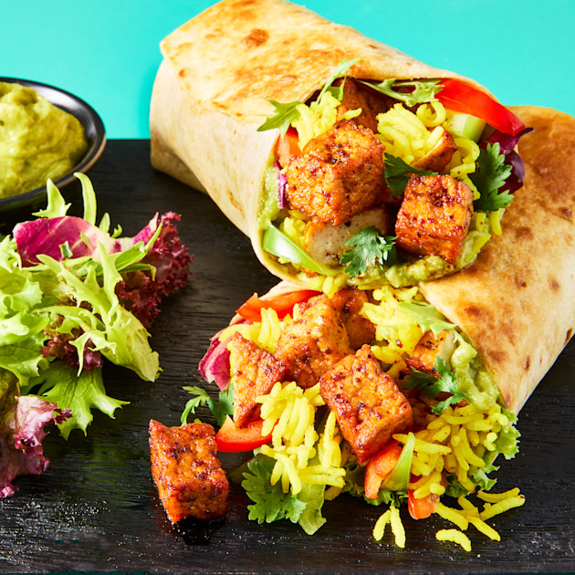 Spicy Mexican Tofu Burritos | Cauldron