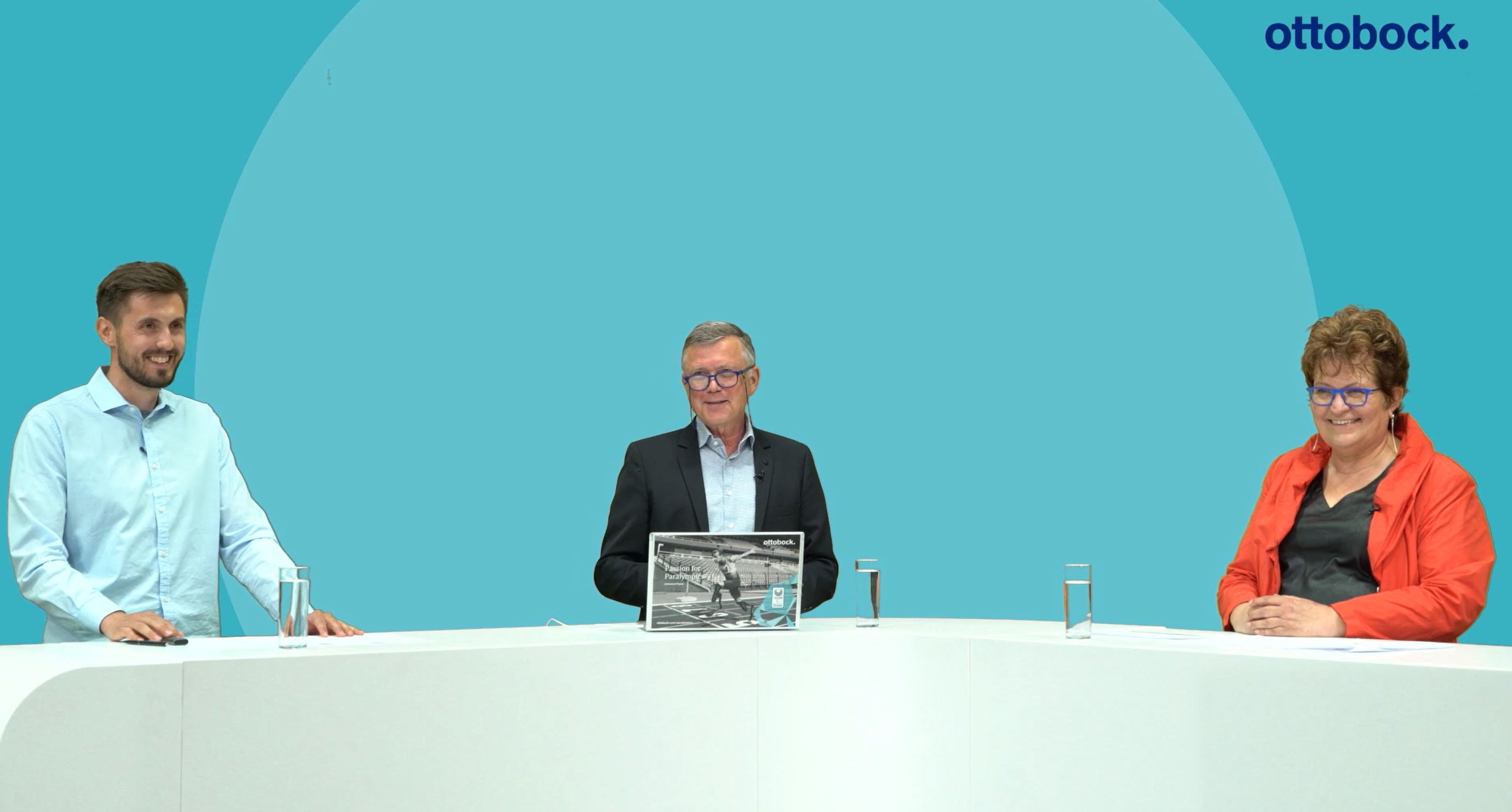 Arne Schlausch, Bernhard Greitemann and Bea Hemmen at the C-Brace Symposium