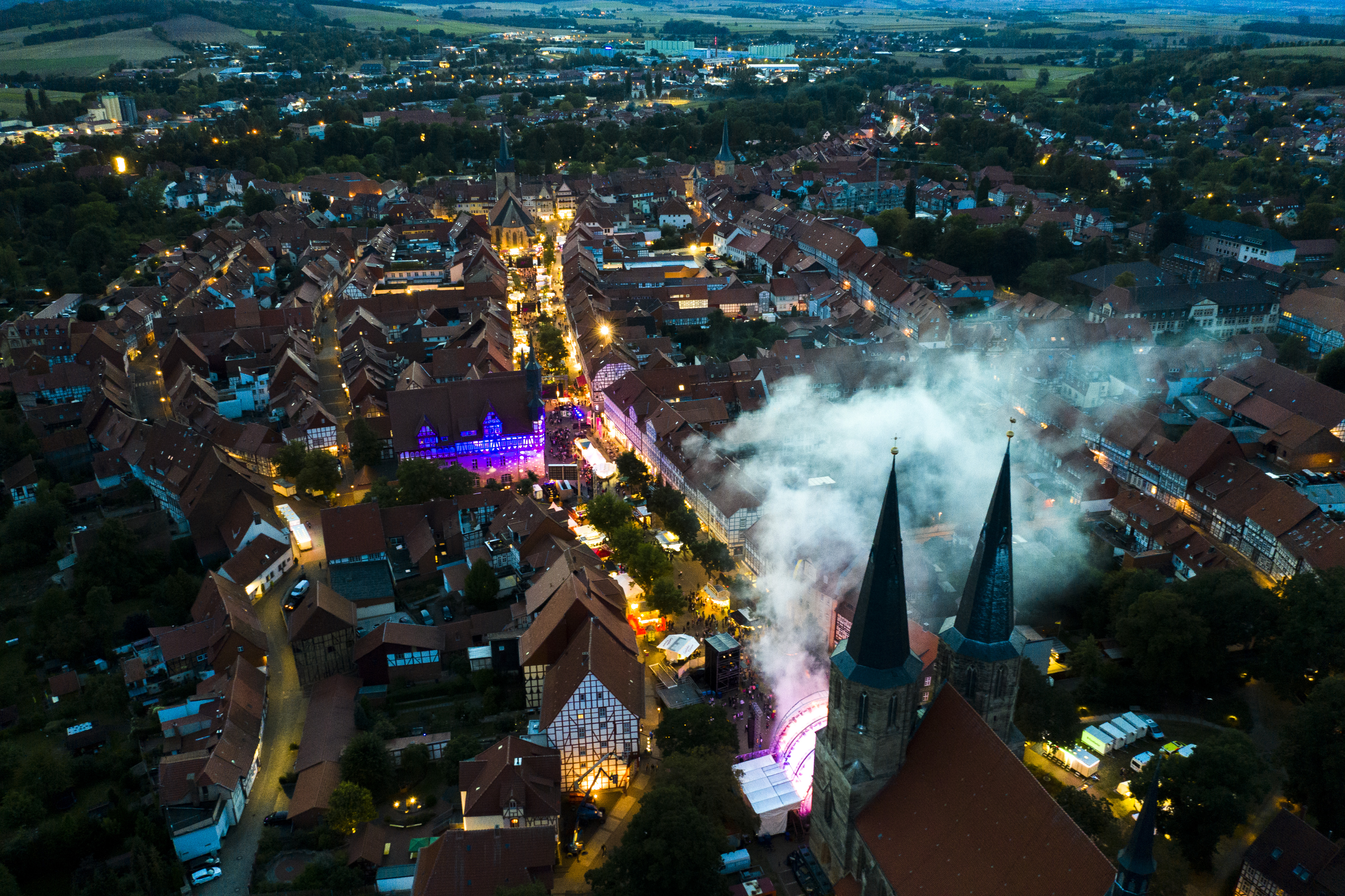 Die Duderstädter Innenstadt feiert das „Eichsfeld Festival“