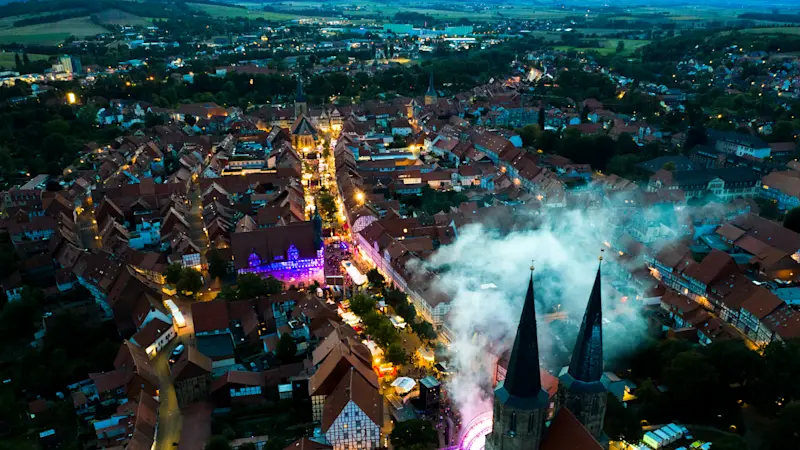 Die Duderstädter Innenstadt feiert das „Eichsfeld Festival“