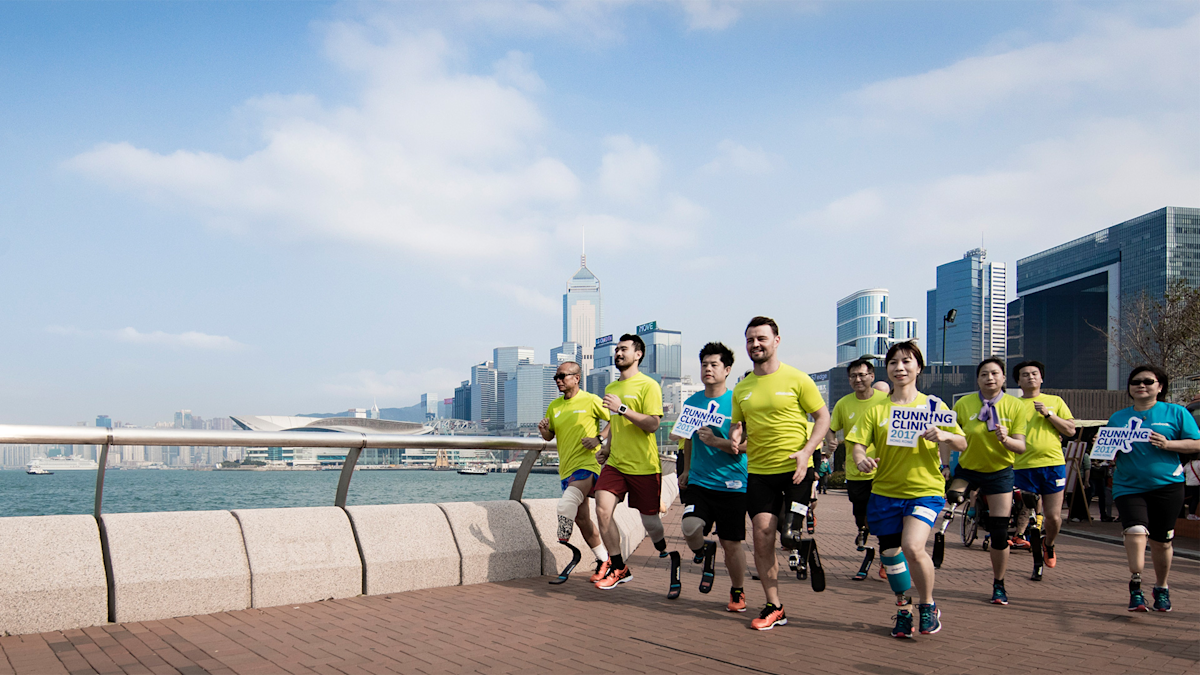 Ottobock Running Clinics mit Heinrich Popow in Japan ©Ottobock