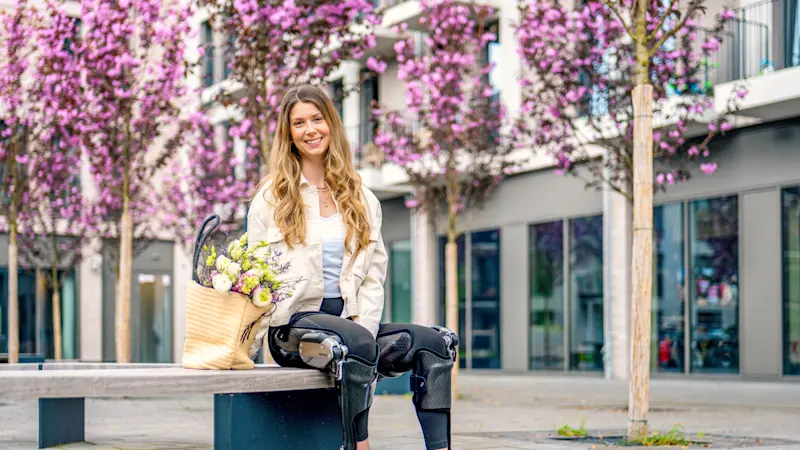 Foto C-Brace Anwenderin Ayleen