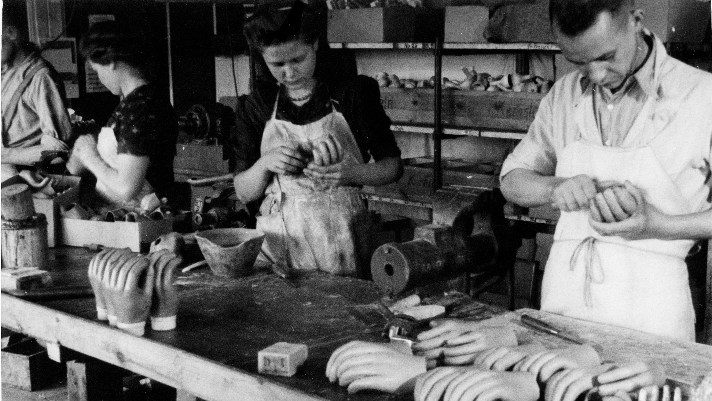 Abb. 29 Händeabteilung 1944