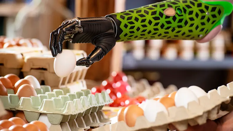 The Myo Plus pattern reognition allows easy handling