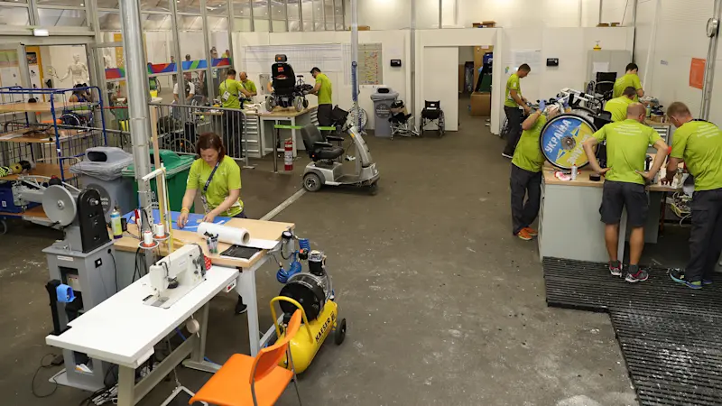 OTTOBOCK OPENS THE DOORS TO ITS TECHNICAL SERVICE REPAIR CENTERS FOR THE RIO
2016 PARALYMPIC GAMES