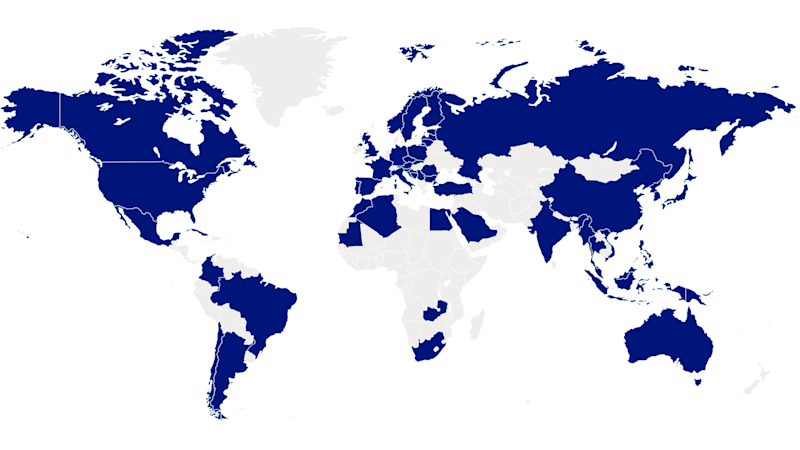 corporate world map svg